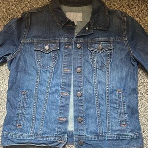 Blue Long Sleeved Denim Jacket